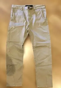 BEAUTY & YOUTH チノパン M ベージュ　テーパードパンツ