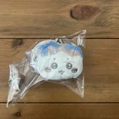 【新品・未使用】ちいかわ　ミニがま口ポーチ～リボン～　ハチワレ