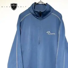 NIKE GOLF ナイキゴルフ ハーフジップ 長袖 シャツ ロンT メッシュ