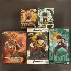 僕のヒーローアカデミア　爆豪勝己　緑谷出久　5体セット