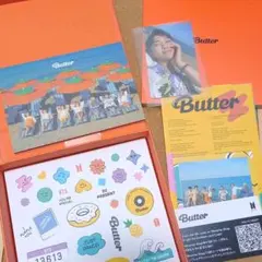 BTS  Butter  Peaches バージョン　トレカ付き