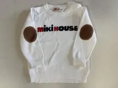 MIKI HOUSE 90cm ニットセーター ホワイト