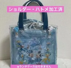 ダイソー クリアバッグ ⭐︎ショルダーリング加工済⭐︎ミッキーアイコンバンドクリップのサムネイル