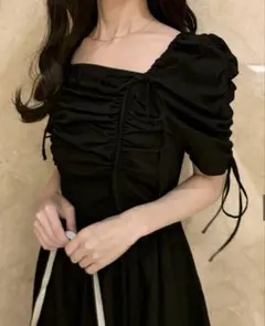 2Wayドロストリボンロングワンピース GRL グレイル