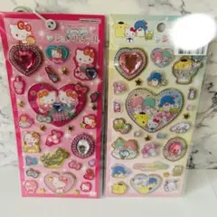 ジュエルシール　サンリオ　ハローキティ ステッカーセット 2シート