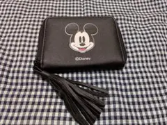 ミッキーマウス 二つ折り財布 ブラック Xgirl 雑貨付録 フリンジ