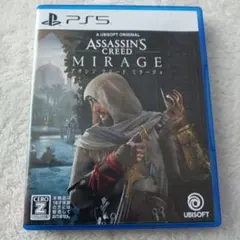 アサシン クリード ミラージュ　ＰＳ５　初回版　ＭＩＲＡＧＥ プロダクトコード付
