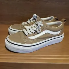VANS オールドスクール　キッズ　20㎝　ベージュ