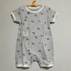 新品【バースデイ】恐竜柄ロンパース 60-70