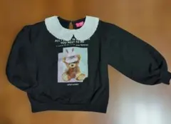 LOVE RABBY クマプリント トレーナー