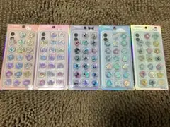 サンリオキャラクターズ おはじきシール キラコロ 5点