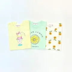 子供服 女の子 130cm 半袖 Tシャツ まとめ売り 新品 FSR10-3