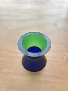 青緑グラデーション ガラスホルダー