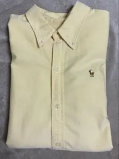 Ralph Lauren Sport イエロー スリムフィットシャツ