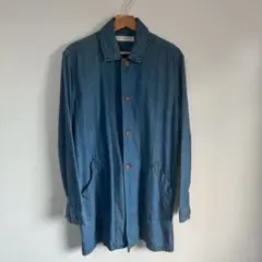 LOUXS UNION WORKS デニムシャツ 長袖 ロング丈