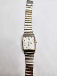 稼働】SEIKO SPIRIT vintage レクタン1996年製 - メルカリ
