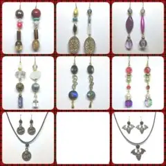 大ぶりフックピアス お得 8セット まとめ売り ネックレス2セット