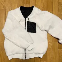 リバーシブルボアジャケット