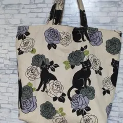 特大エコバック猫柄ハンドメイドセール