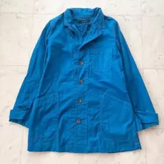 JOHNBULL ジョンブル カバーオール ブルー Mサイズ アウターのサムネイル