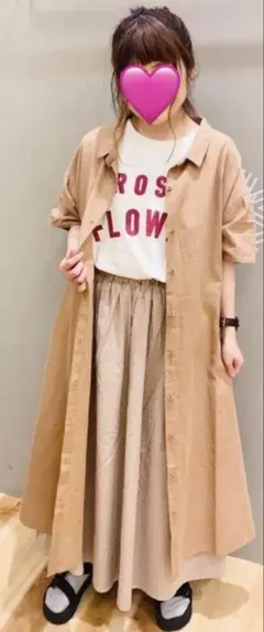 kuu⭐︎様専用★☆sm2 柄アソートシャツ ワンピース（接触冷感)