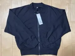 ジップジャケット 黒　160センチ新品
