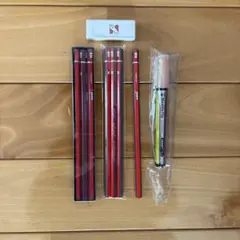 【新品未使用】鉛筆7本 消しゴム 蛍光ペン