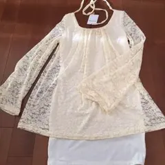 新品タグ付き♡レースワンピ