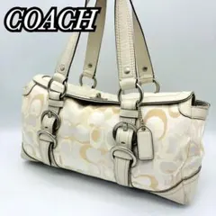 COACH Handbag Signature Turnlock y2k
