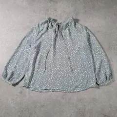 【美品】ROPE PICNIC ロペピクニック ドットブラウス M