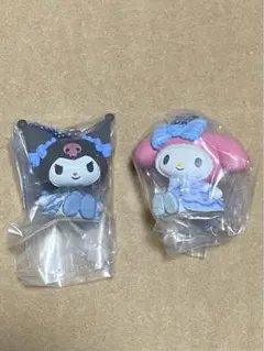 メロクロ　クロミ　マイメロ　ロリータ　キーホルダー　ガチャ