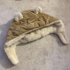 Baby GAP 耳付き帽子　ベージュ 48cm
