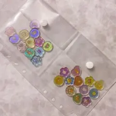 リラックマ ラメ入り おはじきシール