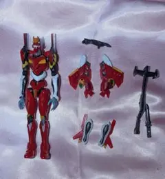 エヴァフレーム　2号機＆オプションセット