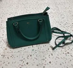 ルリア　4℃ トートバッグ　グリーン　新品同様