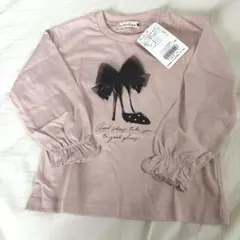 新品　ブランシェス　ロンT アソート長袖Tシャツ　110 チュール　リボン