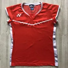 【レディースM】【背面福岡】ヨネックス ゲームウェア バドミントン  レッド