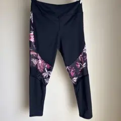 SHEIN シーイン　レギンス　花柄　チェック柄　2点まとめ売り