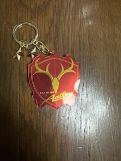鹿島アントラーズ 【#鹿島国立】 リバーシブルミラーキーホルダー