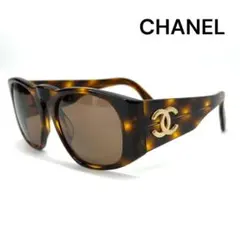 상태좋음 CHANEL シャネル ココマーク べっ甲 サングラス 01451