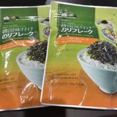 韓国味付けのりフレーク 80g 2袋セットのサムネイル