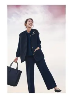 B:MING by BEAMS 【美品】　ツイードジレ　ネイビー