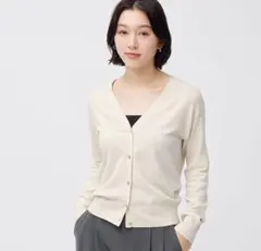 GU メタルボタンカーディガン［長袖］Z