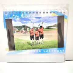 ⑪u.呪術廻戦展 五条悟 卓上 カレンダー 高専