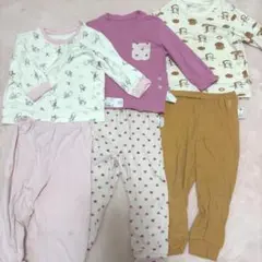 ユニクロ　ベビーパジャマ　長袖　90