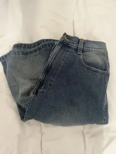 レディース デニム ハーフパンツ ブルーのサムネイル