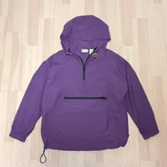 L.L.Bean エルエルビーン アノラックパーカー Sパープル紫 ハーフジップ