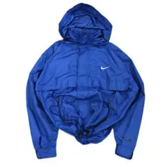 NIKE 90s アノラック ナイロンジャケット 銀タグ ダブルジップ XL