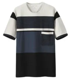【新品M】UNIQLO × LEMAIRE ボーダーTシャツ