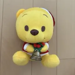 くまのプーさん　ぬいぐるみ　クリスマス　サンタクロース　ディズニー